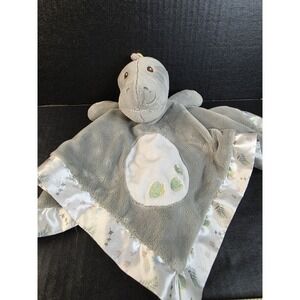 Douglas Baby Danny Dinosaur Lovey Plush Snuggler Security Blanket W/ Satin Trim